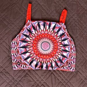 Wolven Red Shakti 4-way reversible top